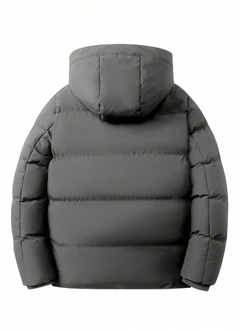 Сіра демісезонна куртка SHEIN