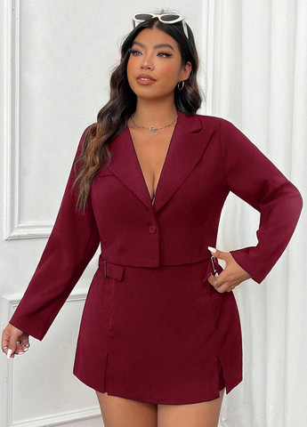 Костюм (жакет, спідниця-шорти) SHEIN (339132827)