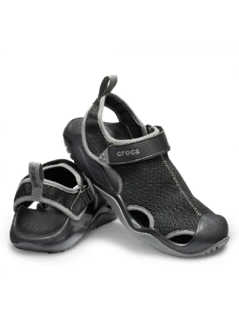 Черные кеды Crocs