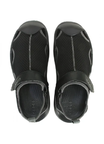 Черные кеды Crocs