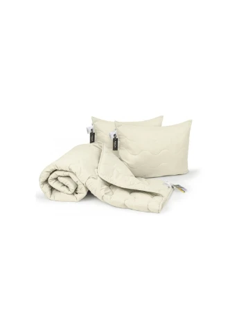 Одеяло MirSon Набор хлопковый №1710 Eco Light Creamy Одеяло 200х220+ подуш (2200002656504) No Brand (254008766)
