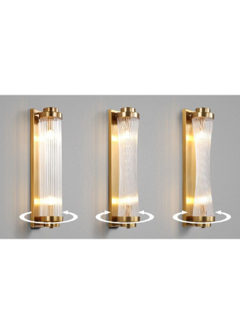 Бра настенное WS146/2-k Бронза 60х12х15 см. Sunnysky (253625742)