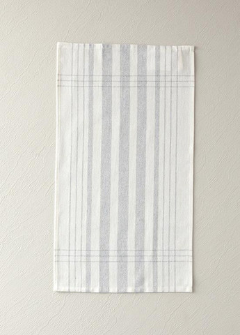 English Home полотенце кухонное, 30х50 см полоска серый производство - Турция