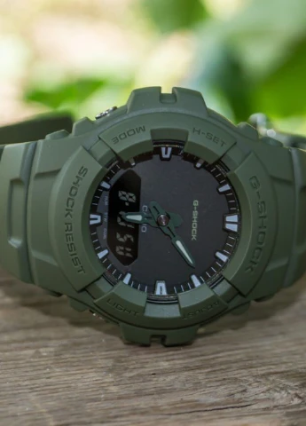 Чоловічі Годинники G-SHOCK G-100CU-3AER кварцові спортивні Casio (226691686)