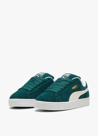 Темно-зеленые всесезонные кроссовки Puma SUEDE XL