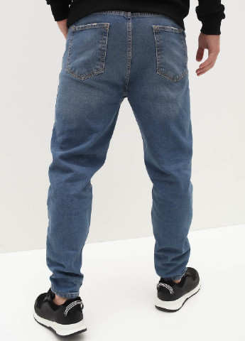 Синие демисезонные джинсы Black zi