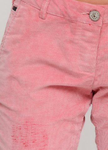 Розовые кэжуал демисезонные зауженные брюки Maison Scotch