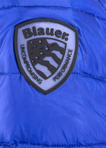 Синий демисезонный Пуховик Blauer