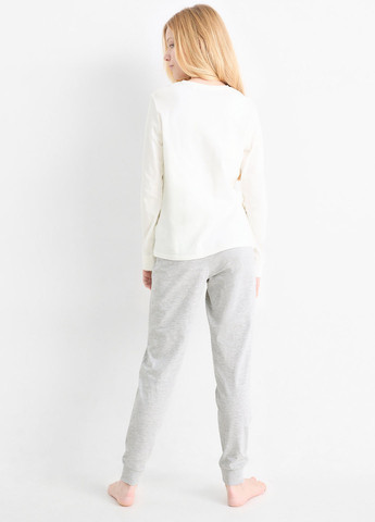 Комбинированная всесезон пижама (лонгслив, брюки) лонгслив + брюки C&A