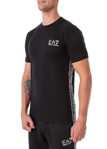 Чорна футболка ARMANI EA7