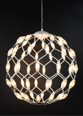 Люстра стельова LED D1289/500-wh Білий 65х50х50 див. Sunnysky (253630137)