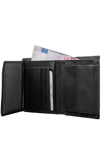 Мужское кожаное портмоне 10х12,5х3 см Smith&Canova (232989984)