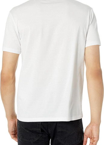 Біла футболка Armani Exchange