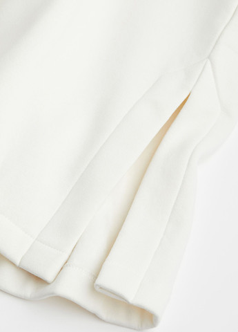 Білий кежуал сукня сукня-худі H&M однотонна