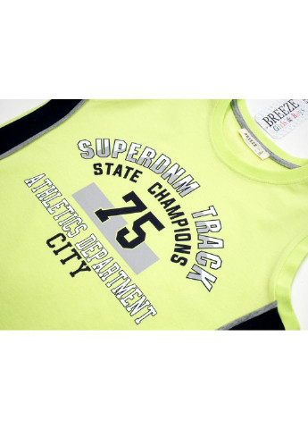 Темно-синій літній набір дитячого одягу "75" (13520-116b-greenblue) Breeze