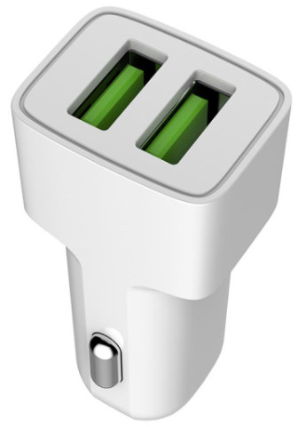 Зарядний пристрій 2USB AUTO ID 2.4A (12W) white (CW-CHA009-WT) Colorway (216637338)