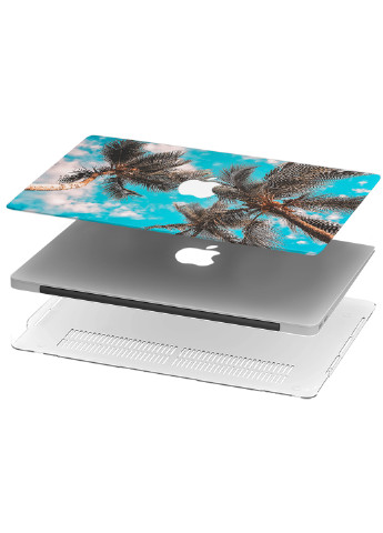 Чохол пластиковий для Apple MacBook Pro Retina 15 A1398 Пальми (6353-2798) MobiPrint (219124480)