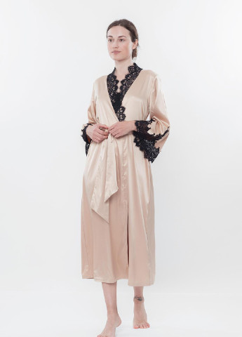 Халат жіночий L айворі S03186 Effetto (254797275)