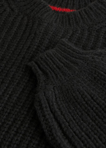 Черный зимний джемпер джемпер Boden