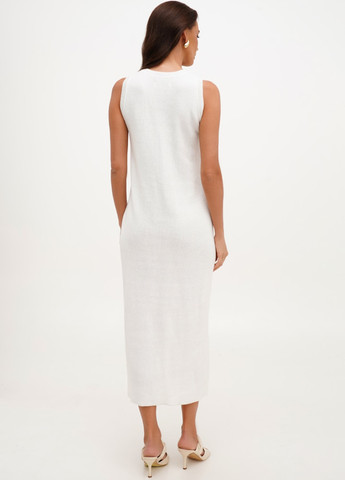 Білий кежуал сукня сукня-майка ESSME однотонна