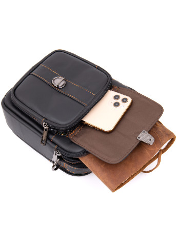 Чоловік шкіряний месенджер 18х20х7 см Vintage (252131091)