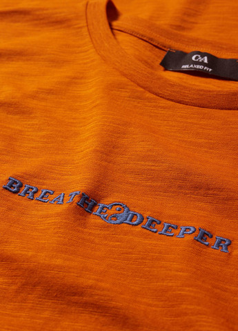 Помаранчева футболка C&A