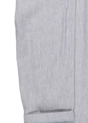 Светло-голубые кэжуал, классические летние зауженные брюки C&A
