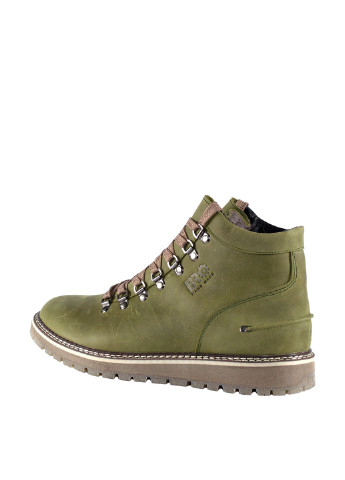 Зеленые зимние ботинки тимберленды Broni