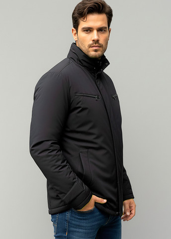 Темно-синяя демисезонная куртка Sun's House