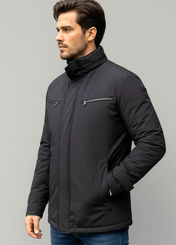 Темно-синяя демисезонная куртка Sun's House