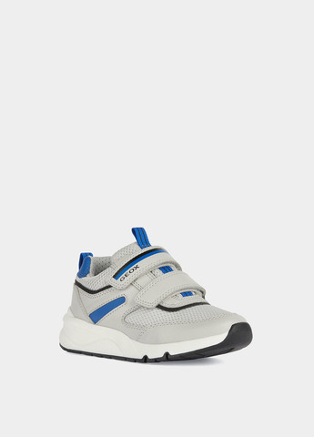 Серые демисезонные кроссовки Geox