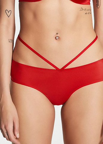 Красный демисезонный комплект (бюстгальтер, трусики) Victoria's Secret