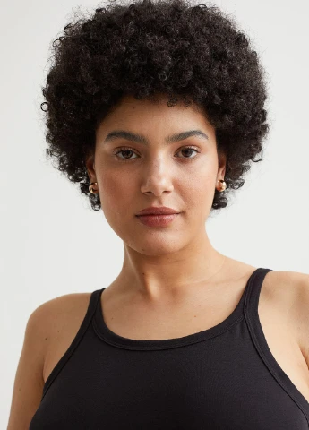 Майка,чорний, H&M Basic — 255192833