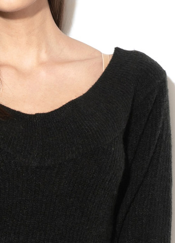 Чорний демісезонний светр пуловер Vero Moda