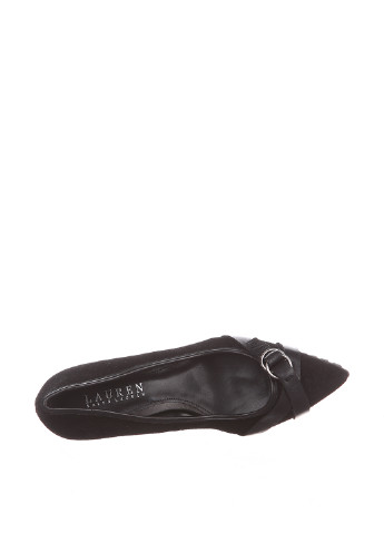 Туфли Ralph Lauren на среднем каблуке с металлическими вставками