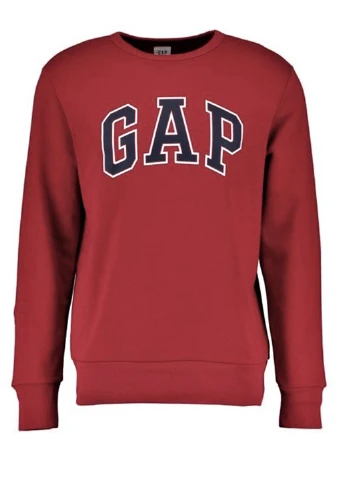 Красный свитшот Gap надпись (57286164)