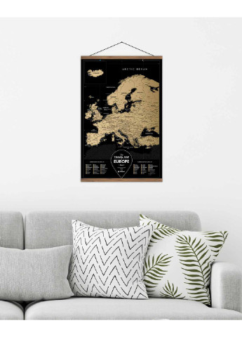 Скретч карта Европы "Travel Map Black Europe" (тубус) 1DEA.me (254288773)