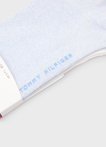 Блакитні шкарпетки (2 пари) Tommy Hilfiger логотипи (346698053)