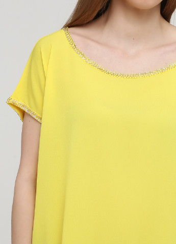 Желтая летняя блуза Ashley Brooke