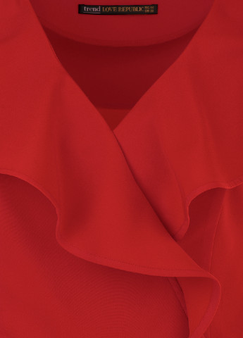 Красная демисезонная блузка LOVE REPUBLIC