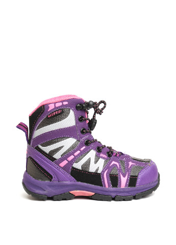 Фиолетовые спортивные осенние ботинки Gusti
