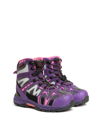 Фиолетовые спортивные осенние ботинки Gusti