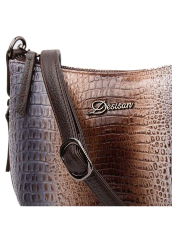 Женский кожаный клатч 25х16х7 см Desisan (252131107)