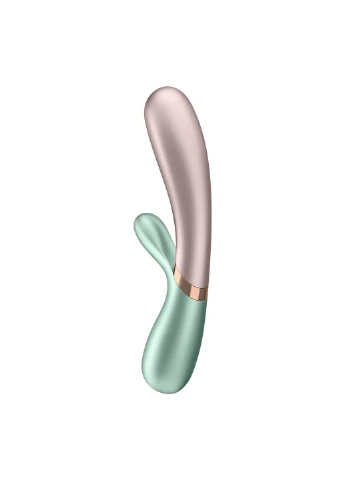 Смарт вибратор-кролик с подогревом Hot Lover Green Satisfyer (254551130)