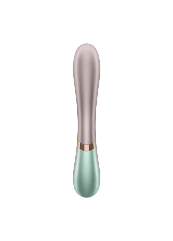 Смарт вибратор-кролик с подогревом Hot Lover Green Satisfyer (254551130)