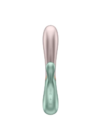 Смарт вибратор-кролик с подогревом Hot Lover Green Satisfyer (254551130)