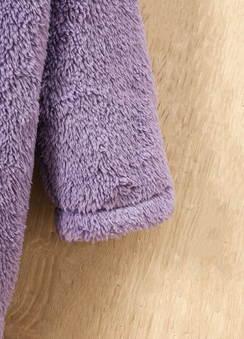 Світло-фіолетове демісезонне Пальто однобортне SHEIN