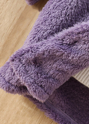 Світло-фіолетове демісезонне Пальто однобортне SHEIN