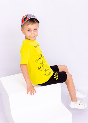 Жовтий комплект для хлопчика Носи своє 6265