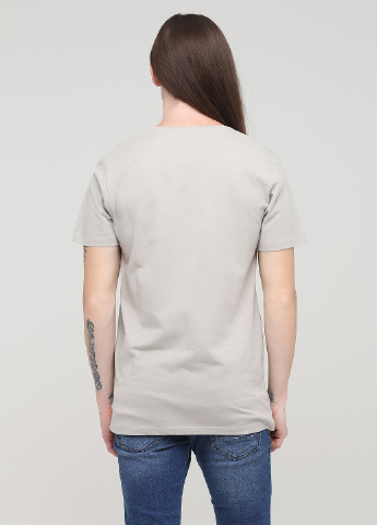 Светло-серая футболка Tom Tailor